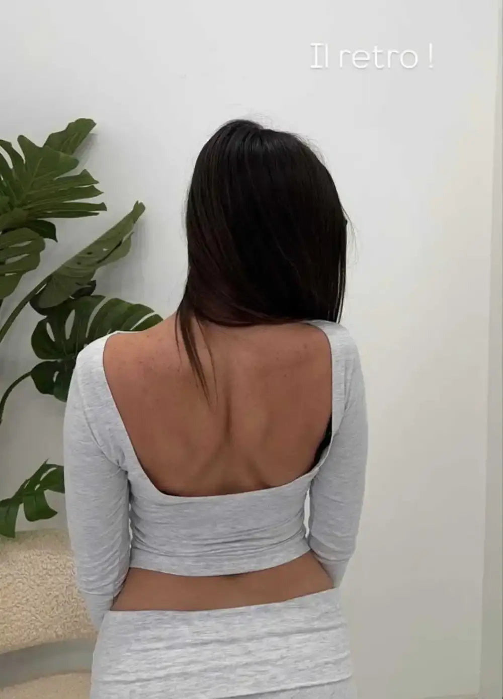 Scoop Back Tee