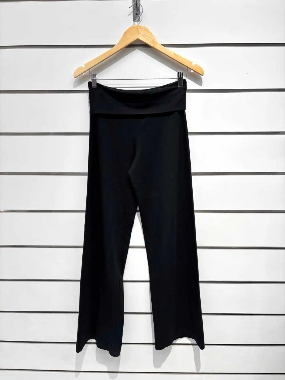 Wide leg cotton pants