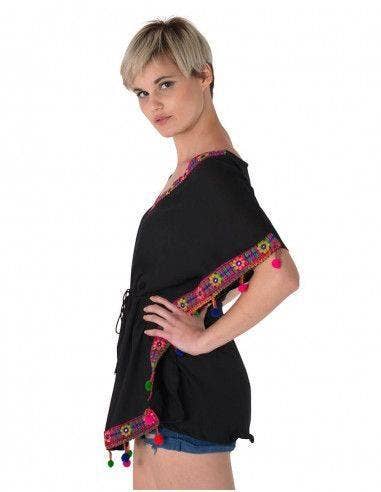 Poncho style T-Shirt