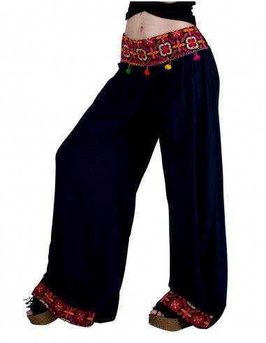 Ethnic Embroidered women's pants