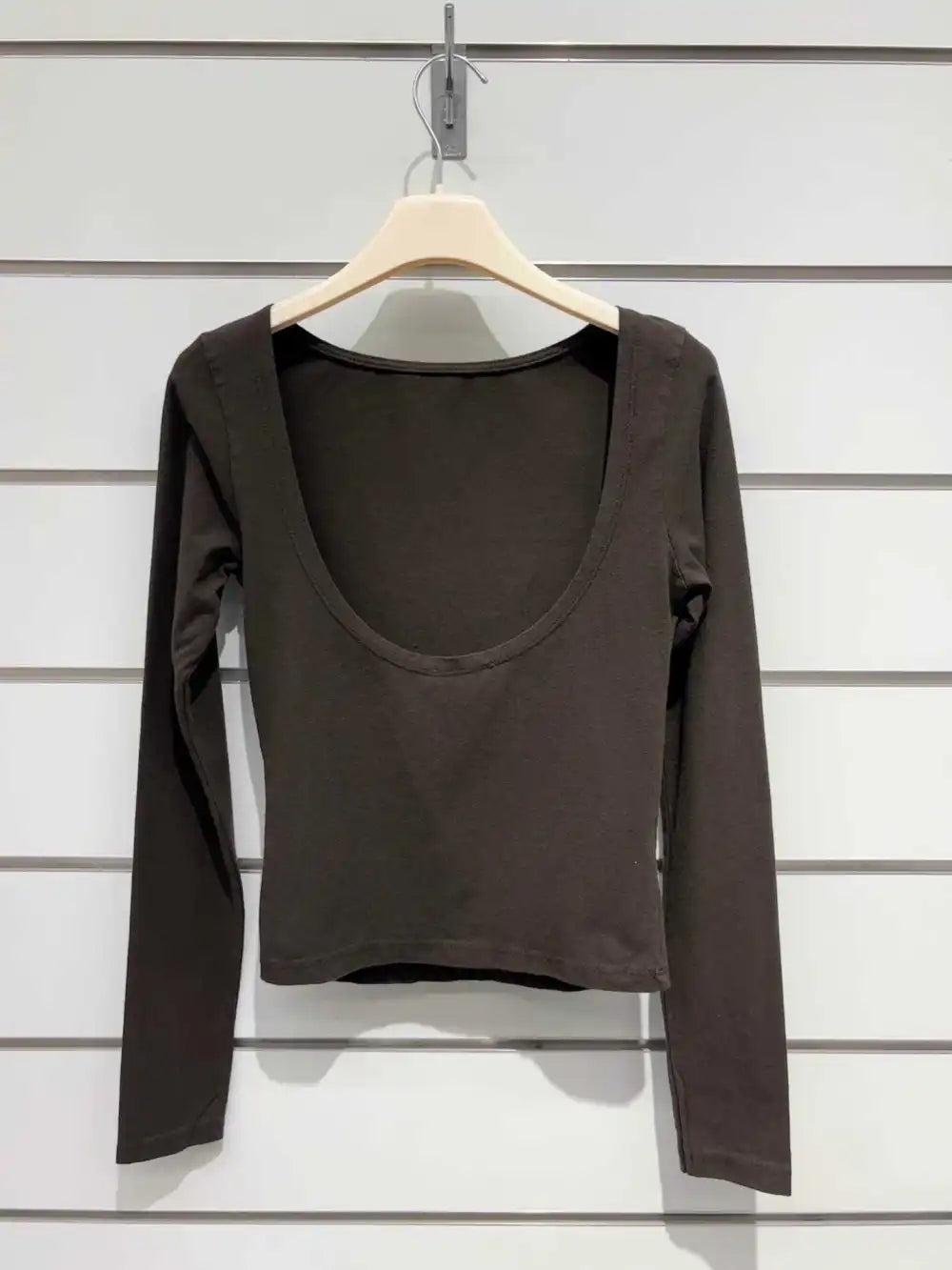 Scoop Back Tee