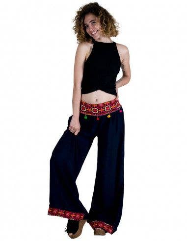 Ethnic Embroidered women's pants